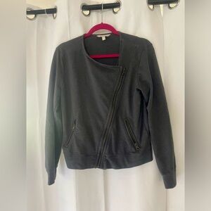 Women's Moto Jacket Banana Republic medium, Gray